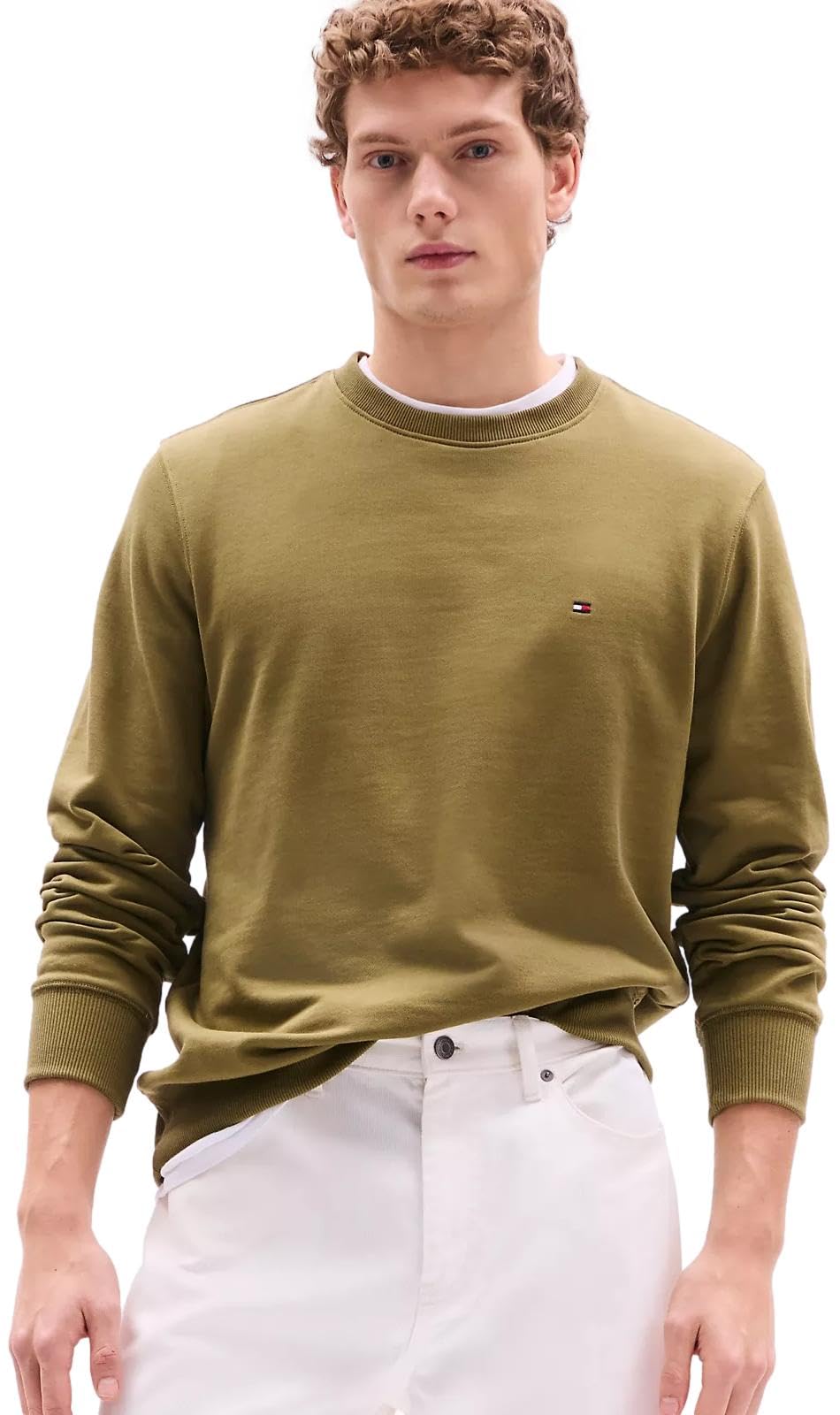 TOMMY HILFIGER / He.Pullover / PIMA ORG CTN CASHMERE CREW NECK