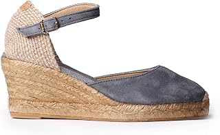 TONI PONS Lloret-5 - Women's Wedge Espadrille in Solid Suede Tones.
