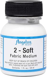 Angelus 2-Soft Fabric Medium, 1 oz.