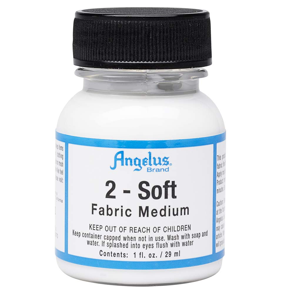 Angelus 2-Soft Fabric Medium, 1 oz.