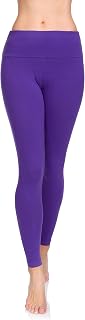 SOFTSAIL Women's Leggings, Made of 95% Cotton, High-Waisted Long Cotton Leggings for Women, Leisure, Relaxation, Comfortable Leisure Trousers, Women's Summer Trousers
