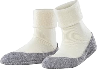 FALKE Women's Cosyshoe Slipper Socks Anti-Slip Nubs Printed On Felt Sole Improved Grip Thick Comfortable Warm Full Inner Plush Breathable Climate-Regulating Odour-Neutralising Wool 1 Pair