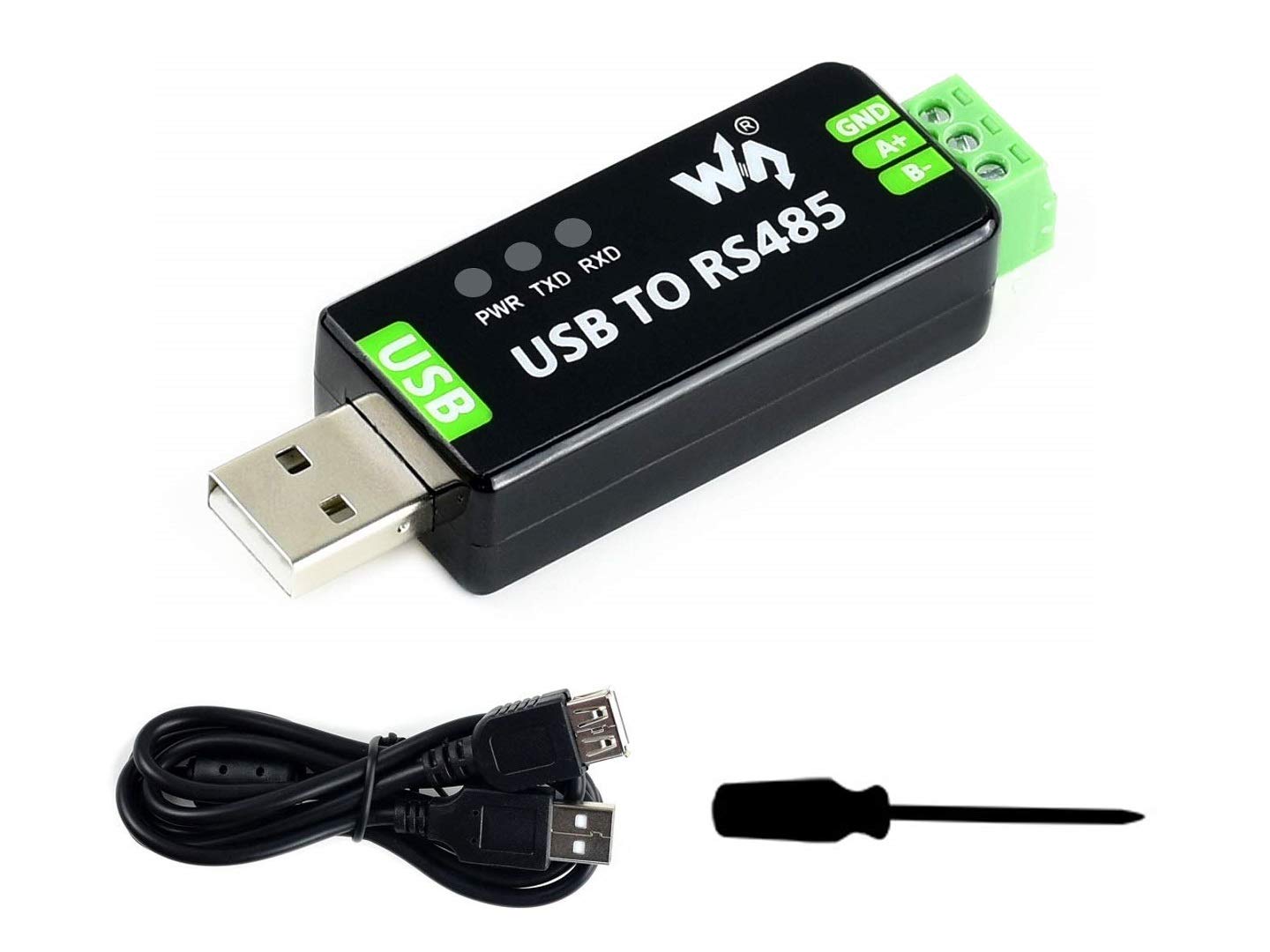 Waveshare Industrial USB to RS485 Converter with original FT232RL Built in Embed