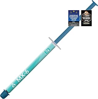 ARCTIC MX-6 (2 g) - Ultimate Performance Thermal Paste for CPU, consoles, graphics cards, laptops, very high thermal conductivity, long durability, non-conductive, non-capacitive