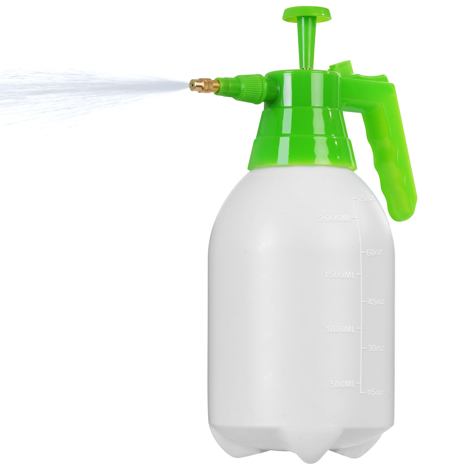 MaxWorks 51021 Hand Pump Sprayer Bottle 2L 0.5 Gal for Garden Indoor Outdoor Hom