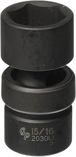 Grey Pneumatic (2030U) 1/2" Drive x 15/16" Standard Universal Socket