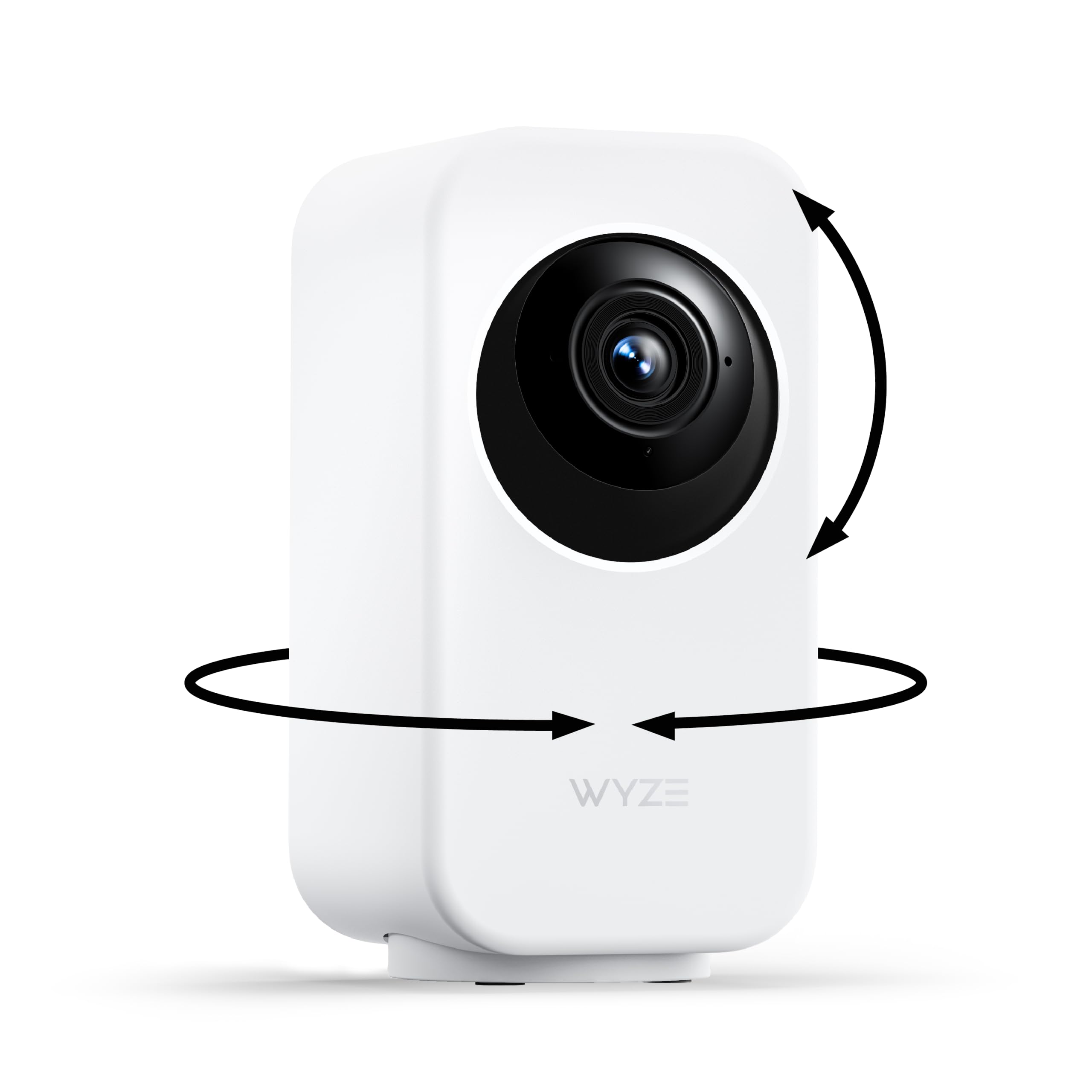 WYZE Indoor Cam Pan, 2K Pan-Tilt Security Camera for Baby/Pet Monitoring | AI Mo
