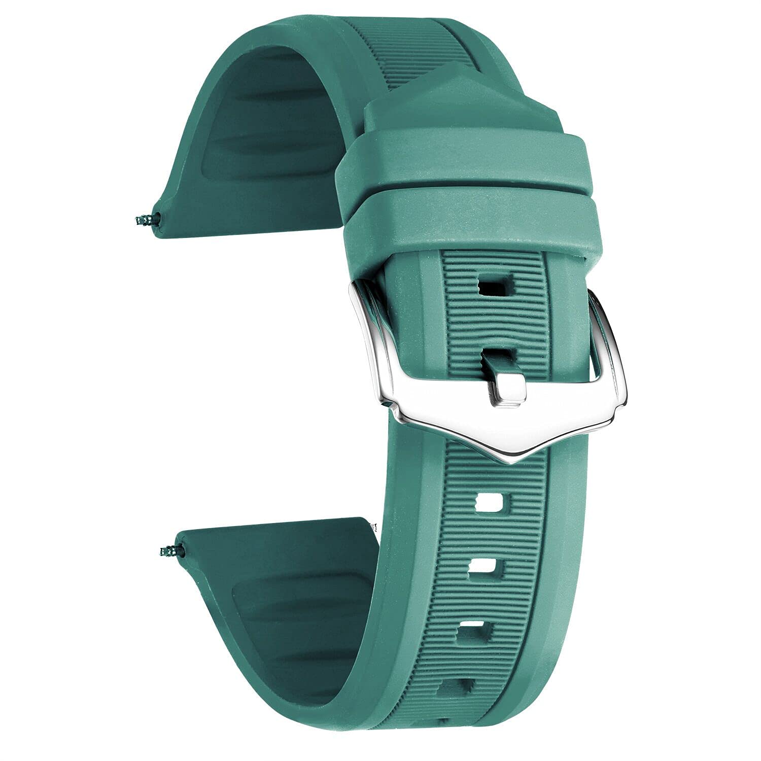 BINLUN Silicone Watch Band, 12mm-28mm Watch Straps, Sizes Available For Men & Wo