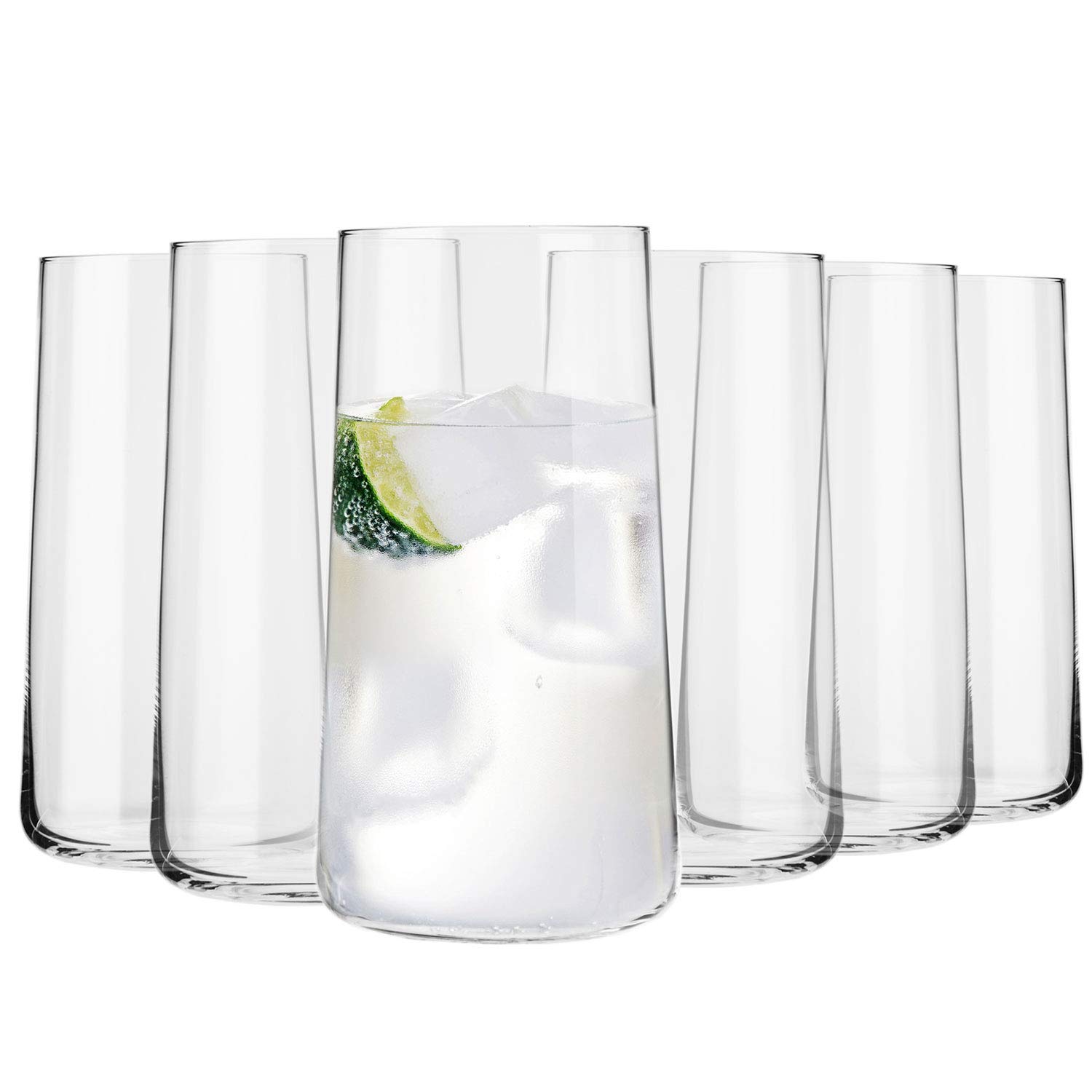 Krosno Highball Glasses Set of 6, 550 ml, Avant-Garde Collection