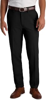 Haggar Men's Cool 18 Pro Slim Fit Premium Flex Flat Front Pant Pants