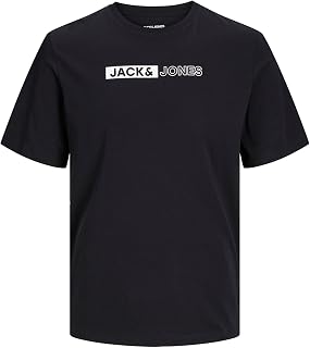 JACK & JONES Jjecorp Logo Tee Play SS O-n Noos Pls Men's T-Shirt (Pack of 1)