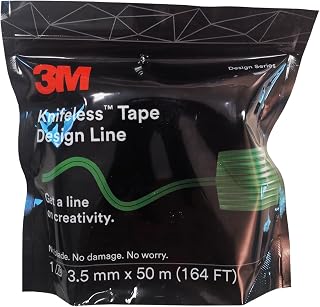 3M Knifeless Tape Design Line KTS-DL1, Green, 3.5 mm x 50 m, 20/Case