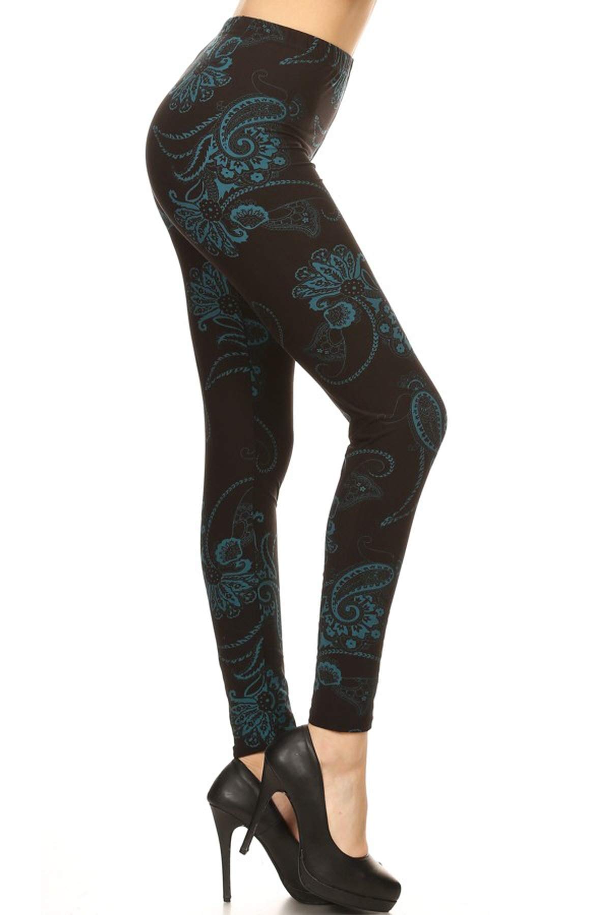 Leggings Depot High Waisted Novelty Christmas Holiday Print Leggings for Women (