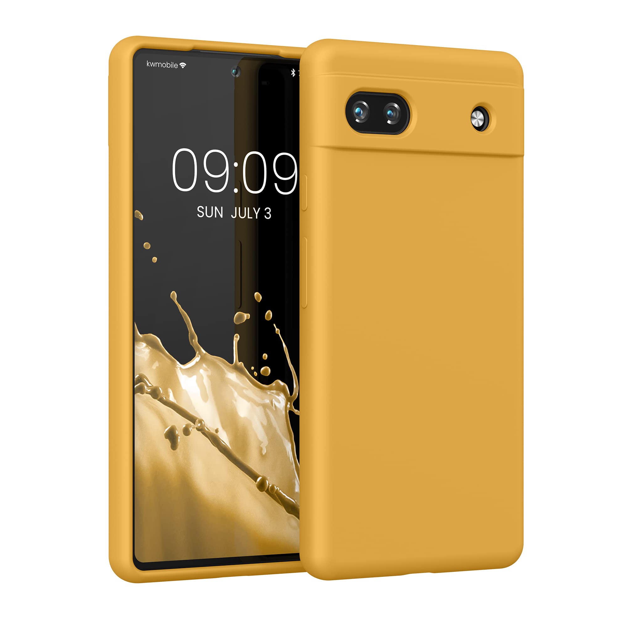 kwmobile Case Compatible with Google Pixel 6a Case – TPU and Silicone Anti-Shock