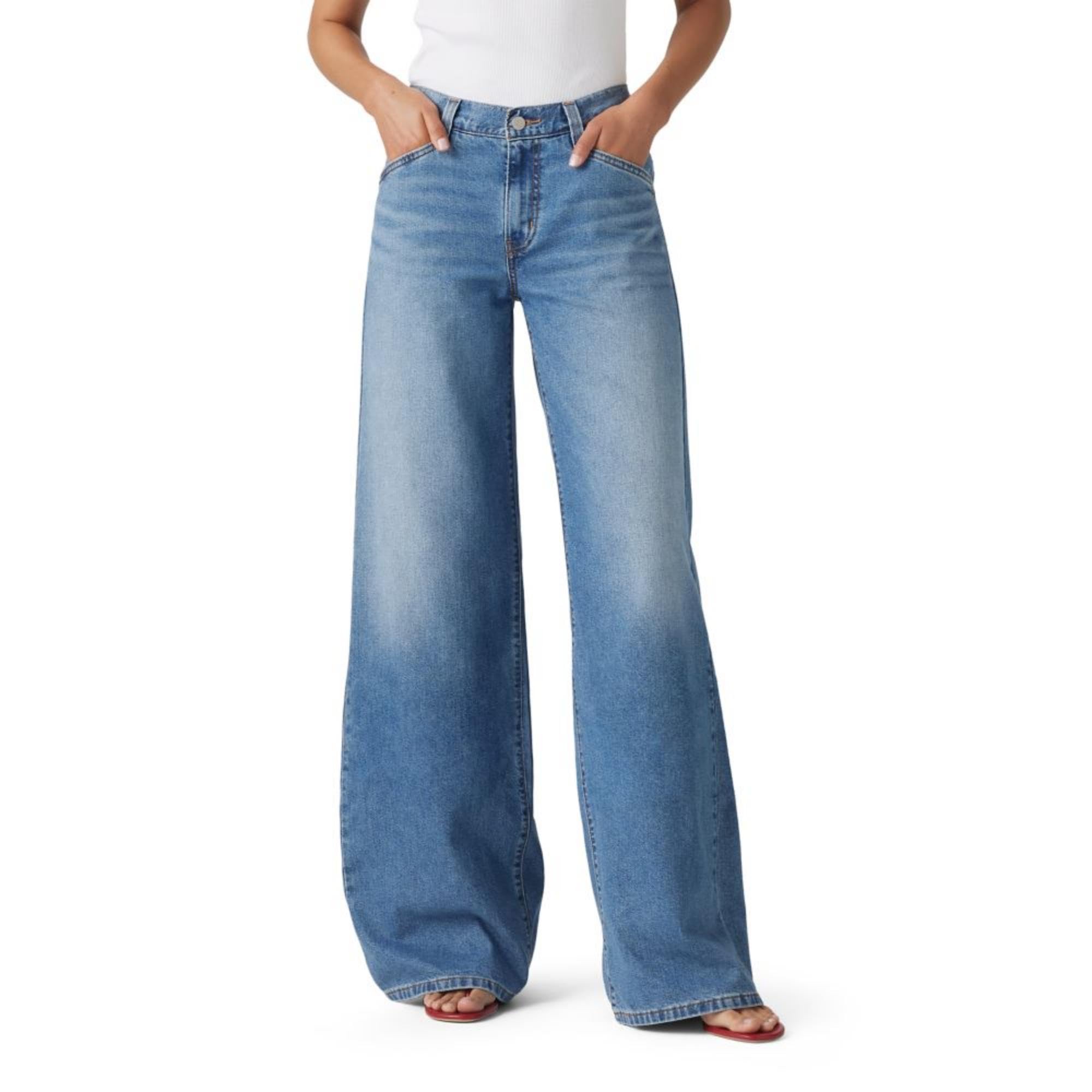 Levi's Womens 94 Baggy Wide Leg Jeans (Standard and Plus) Jeans
