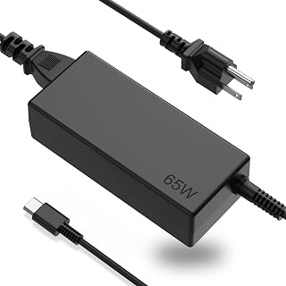 Skyvast 65W USB C Charger Replacement for Lenovo ThinkPad X1 X13 T14 T15 E14 E15 T480s T490 E480 Yoga 7i 9i Thinkbook 13s 14 15 16 Plus G4 Fast Charging Type C Laptop Power Cord Adapter