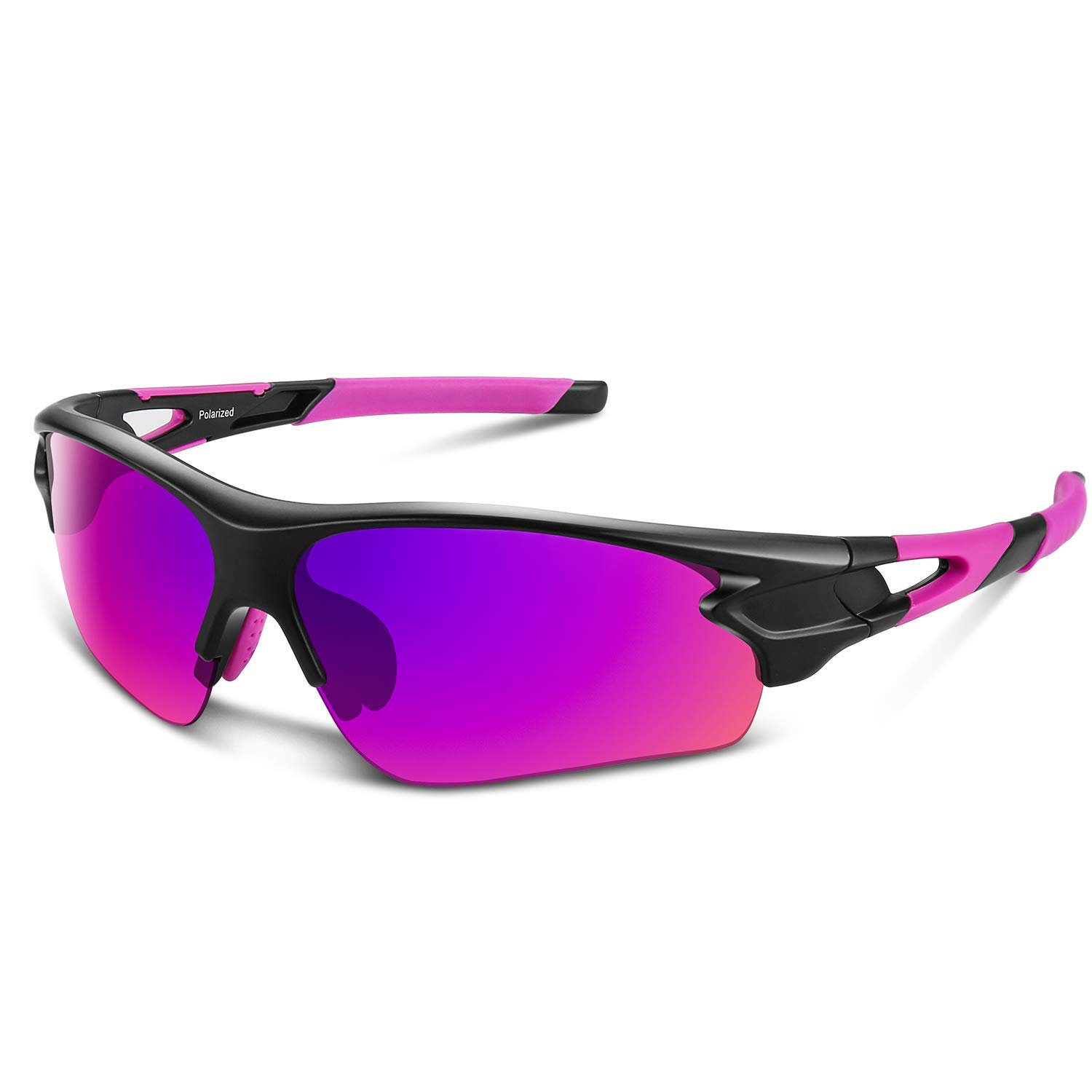 BEACOOL Polarized Sports Sunglasses Men Women Running Cycling Hiking Baseball Go