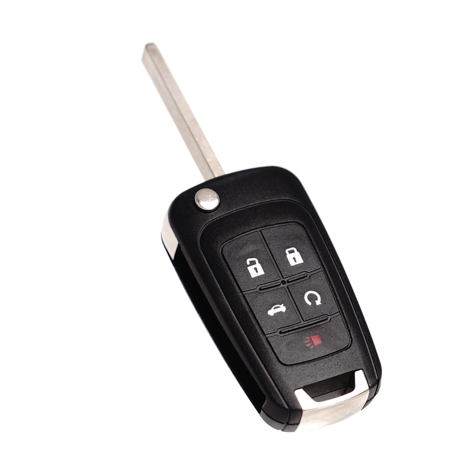 MechanMagic Remote Flip Key Fob Replacement Fits for Chevy Cruze Equinox Camaro 