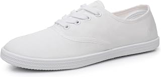VenusCelia Women's Blaze Canvas Lace Up Sneaker
