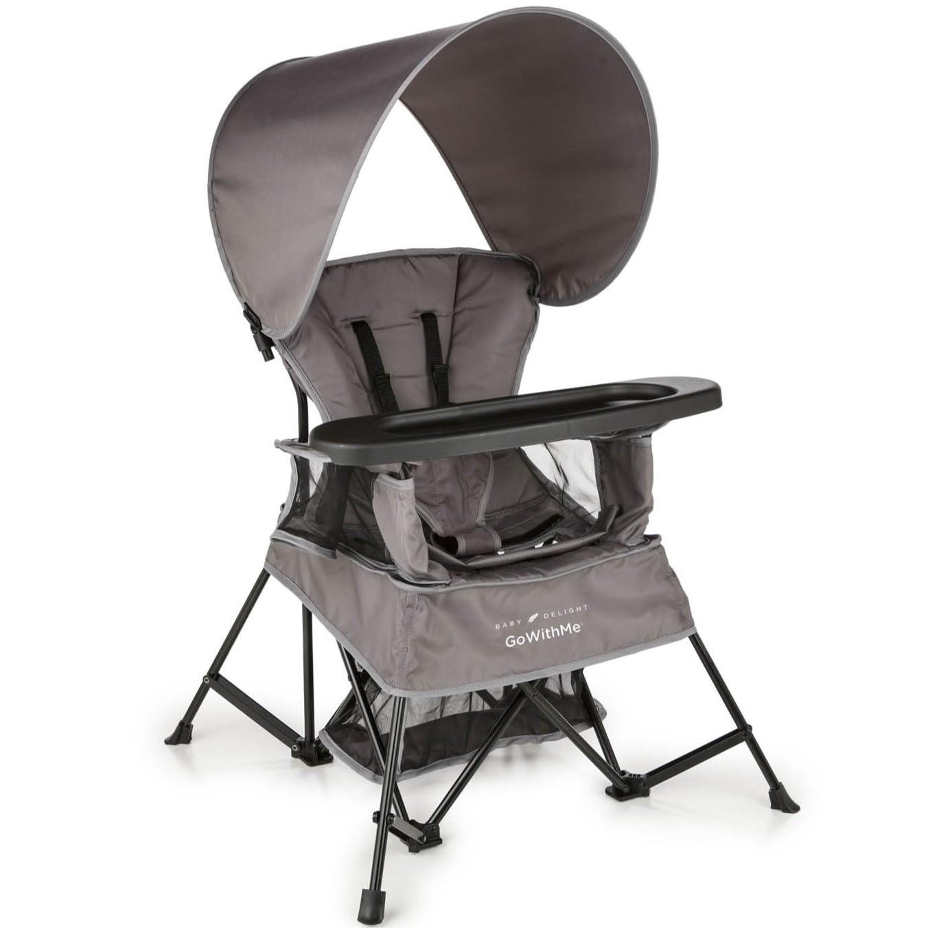 Baby Delight Go with Me Venture Portable Chair | Indoor and Outdoor | Sun Canopy
