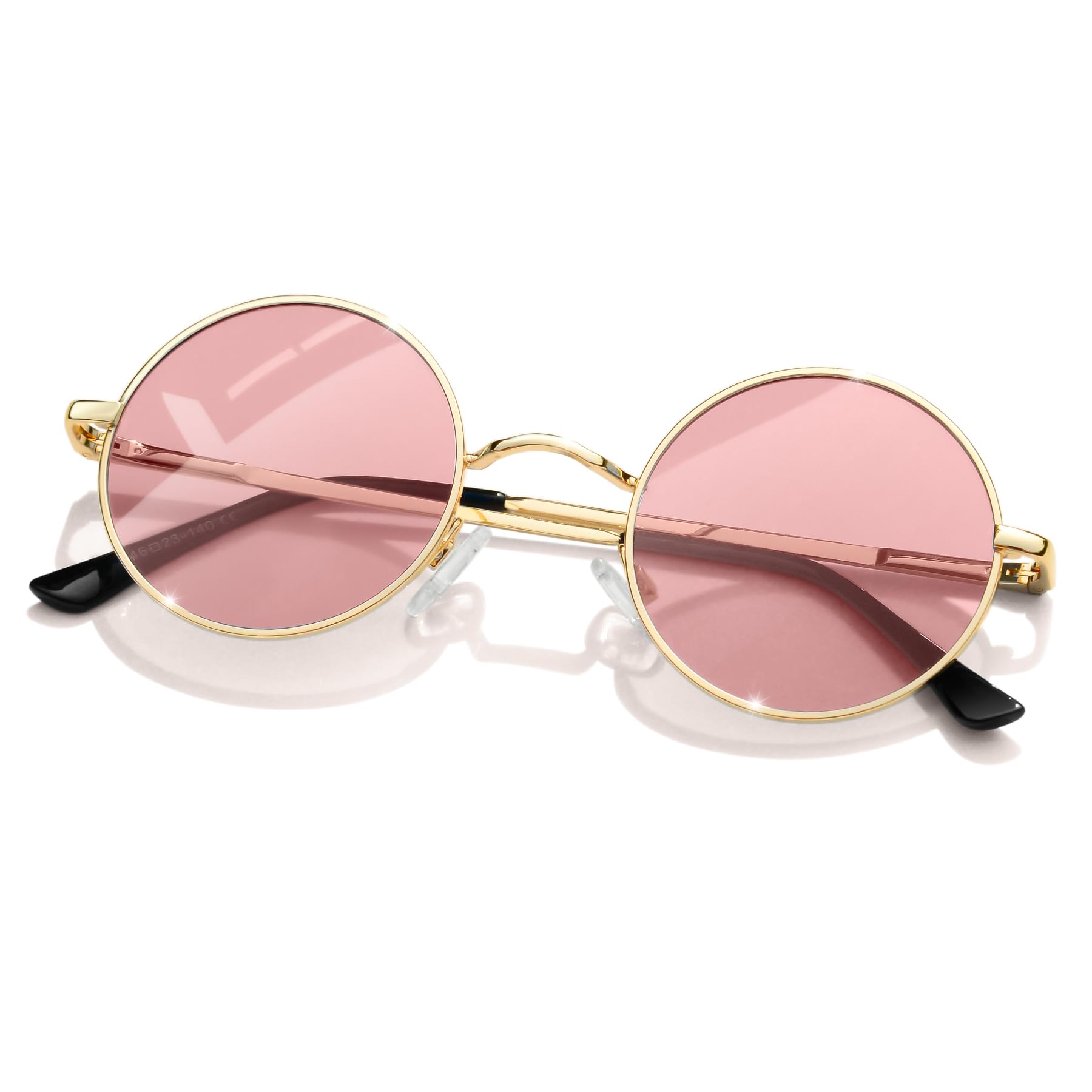 KANASTAL Retro Rund Sonnenbrille Herren Damen