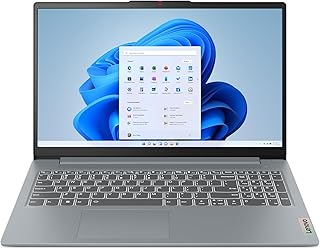 Lenovo IdeaPad Slim 3 Laptop 2025 15.6” FHD 1920 x 1080 Touchscreen, AMD Ryzen 7 5825U, 8-core, AMD Radeon Graphics, 16GB DDR4, 512GB SSD, Wi-Fi 6, Bluetooth 5.2, 720p HD Camera, Windows 11 Home