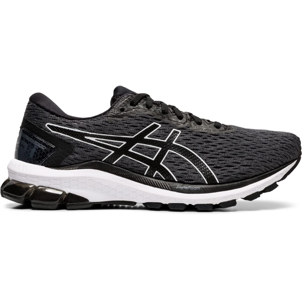 ASICS GT-1000 9 Black Silver Ladies 1012A651.002