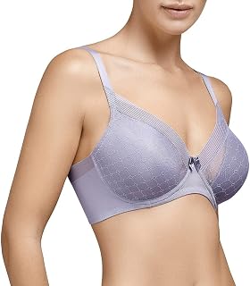 Selene, Women's Bra with Elegant Geometric Design, with Underwire and Padding, Katia Collection