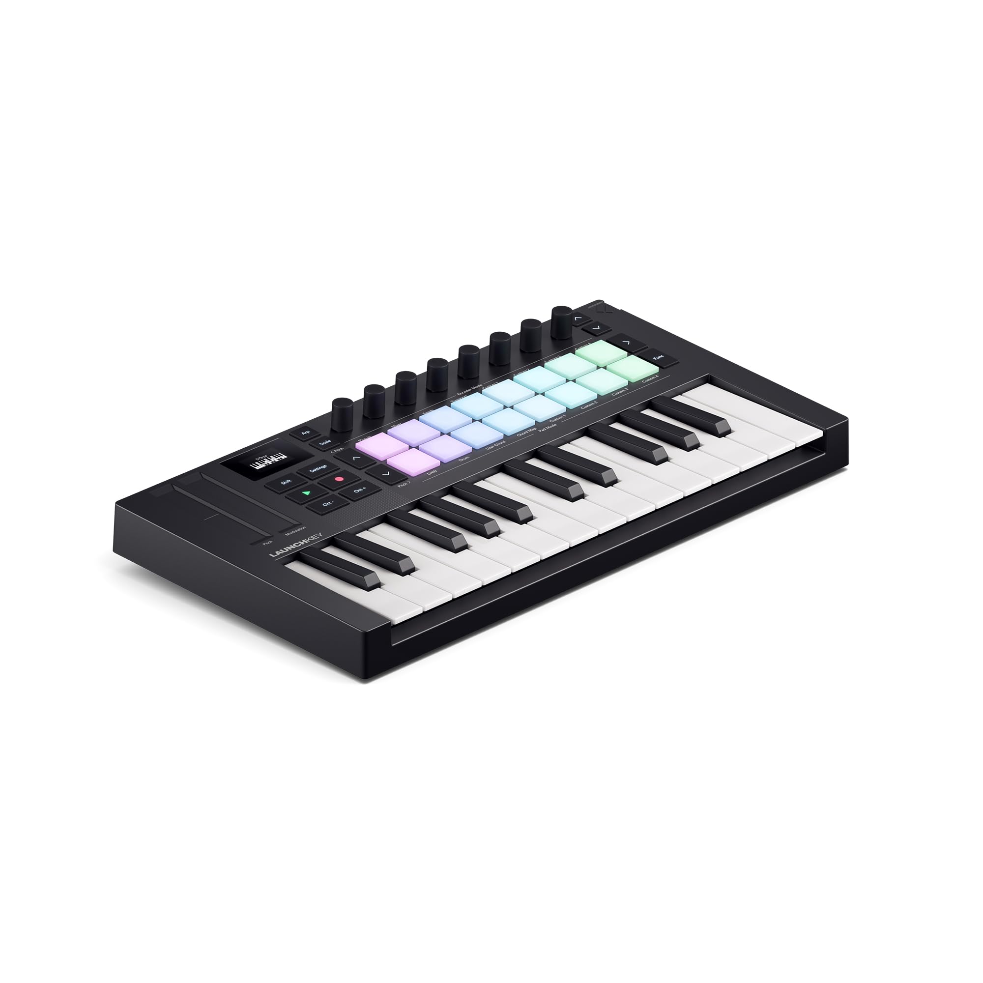 Novation Launchkey Mini 25 [MK4] — Portable 25 Mini-Key, USB, MIDI Keyboard Cont