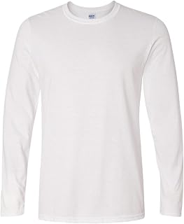 Gildan Soft Style L/Sleeve T Shirt T-Shirt Uomo (Pacco da 1)