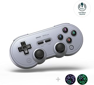 8Bitdo SN30 Pro Bluetooth Wireless Gamepad Retro Controller - Gray