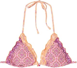 Women'secret Gathered Boho Flower Top Bikini Donna (Pacco da 1)