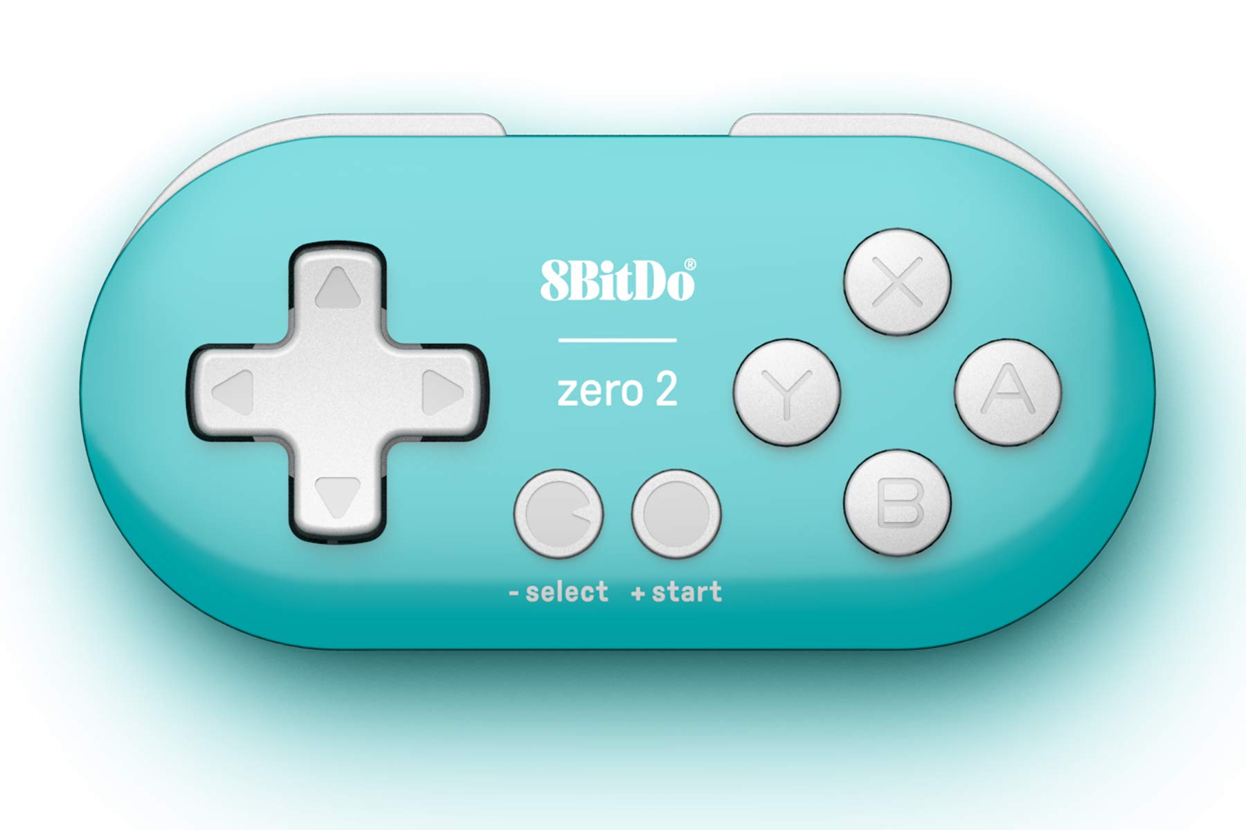 Nargos 8Bitdo Zero 2 Bluetooth Key Chain Sized Mini Controller for Nintendo Swit
