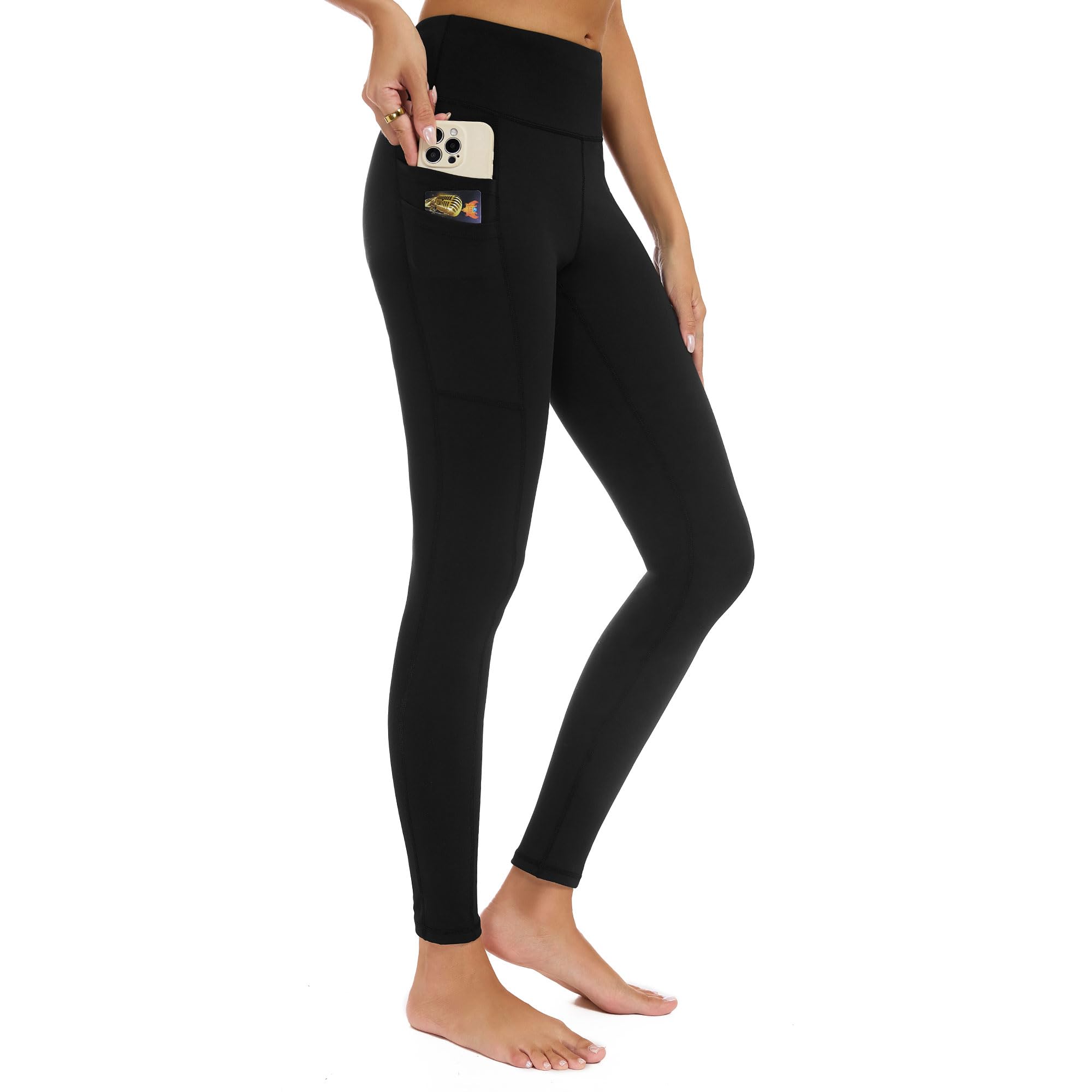 adorence Women's Sports Leggings with 5 Pockets, High Waisted Leggings, Sports T