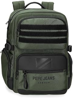 Pepe Jeans Bromley Backpacks Cabin Backpacks Polyester Various Sizes Black Green Red Grey Polyester By Joumma Bags