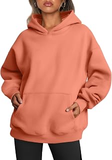 Trendy Queen Women's Oversized Hoodies Fleece Sweatshirts Autumn Fashion 2025 Pullover Sweaters Winter Clothes