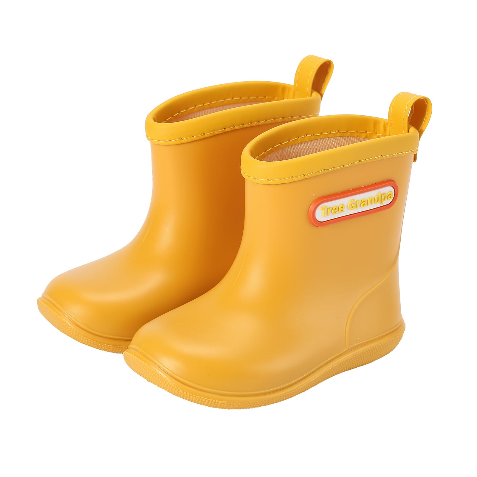 Tree Grandpa Toddler Rain Boots Waterproof shoes for Boys Girls Lightweight | Ea