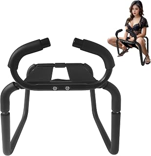 Sex Chiar Multifunction Sex Position Enhancer Chair, Sex Furniture Love Position Aids Chair with Handrail, Novelty Sex Toy Sex Games Sex Bench for Couples Adult SM Games
