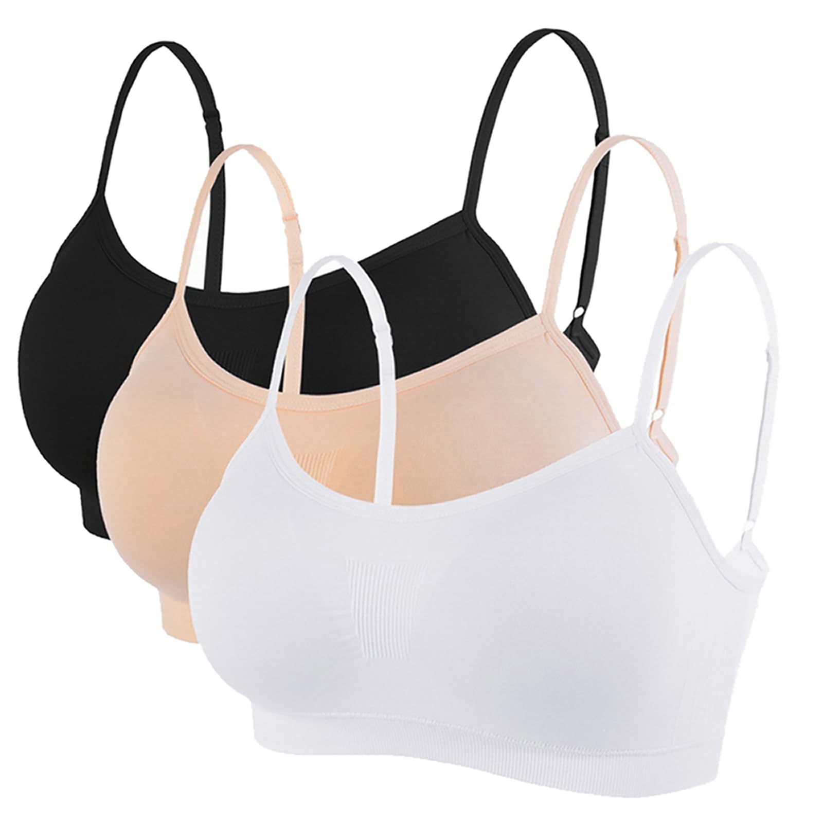 Litthing Sports Bras Women Seamless Bra Ladies Padded Wireless Push Up