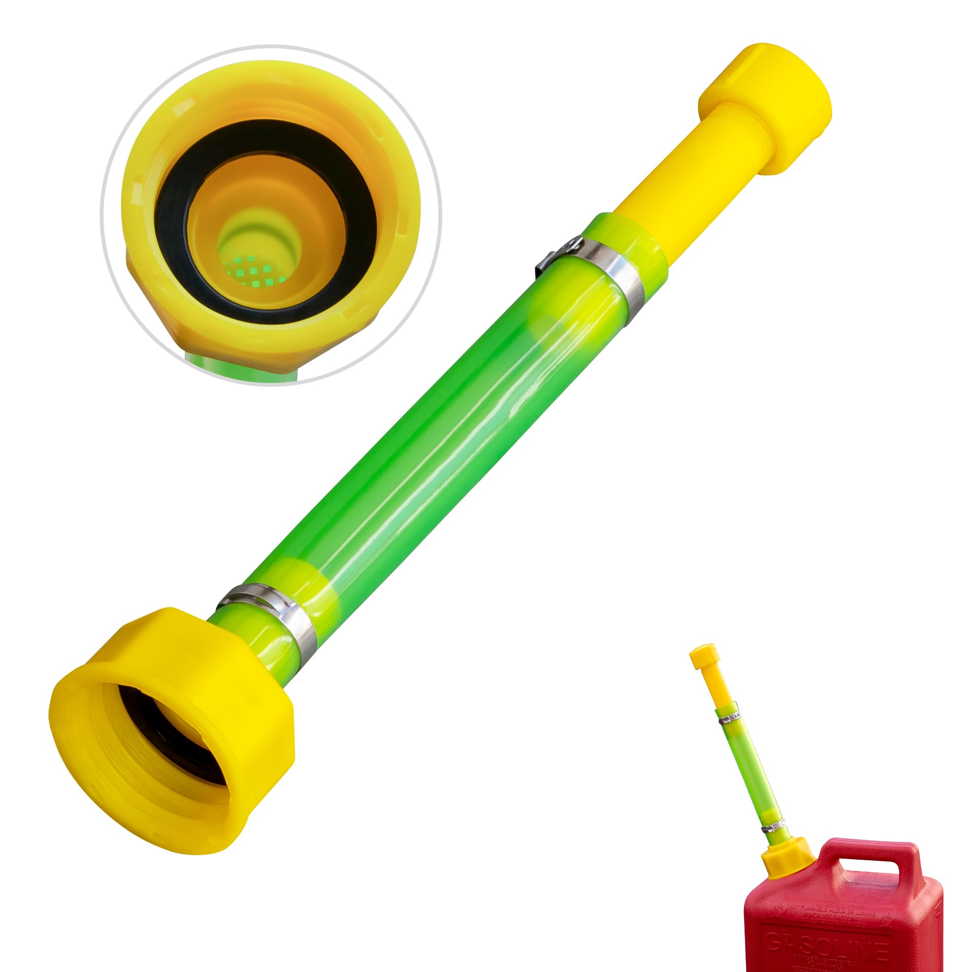 Seppicsa 1PCS 10'' Long Gas Can Spout Replacement Gas Can Nozzle | Anti-spill sp