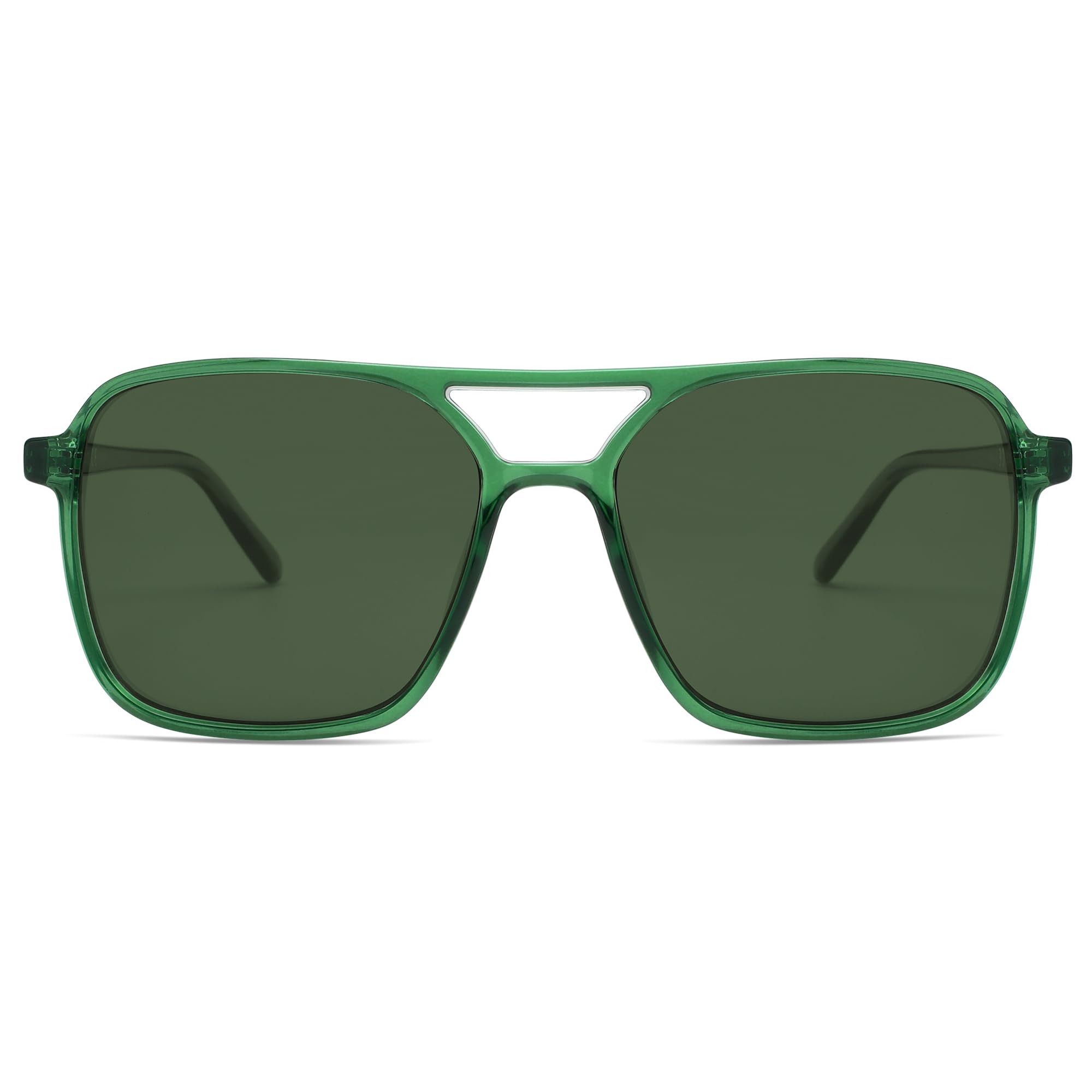SOJOS Trendy Vintage Aviator Square Sunglasses Womens Men SJ2327