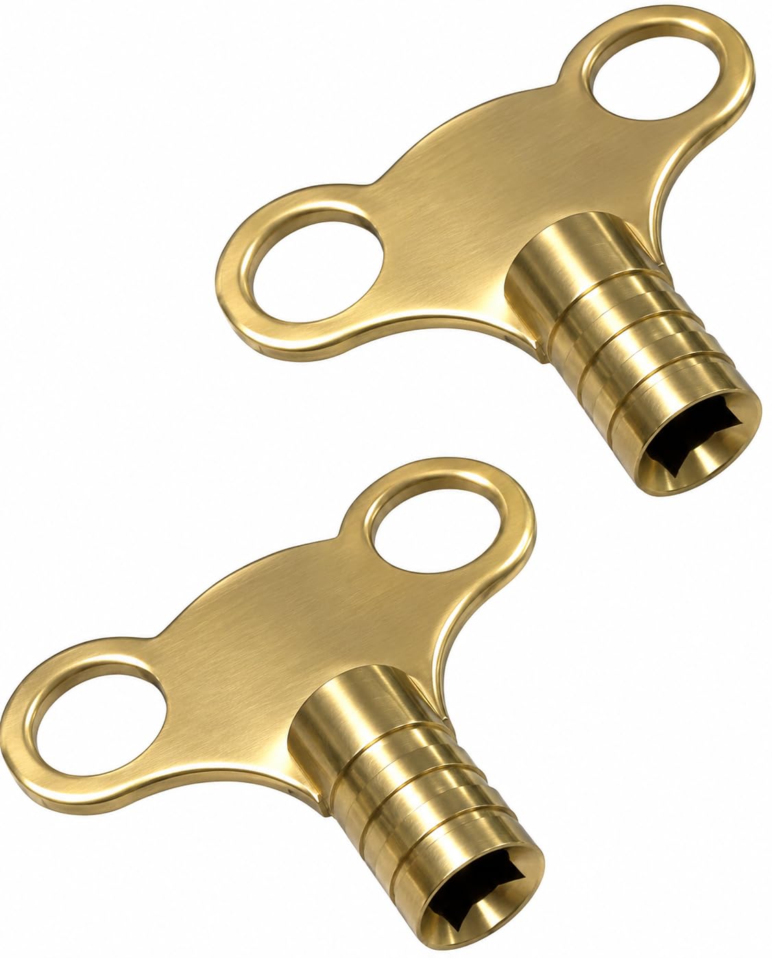 Nartel® Radiator Plumbing Bleed Bleeding Key Keys Solid Brass Vent Venting Air V