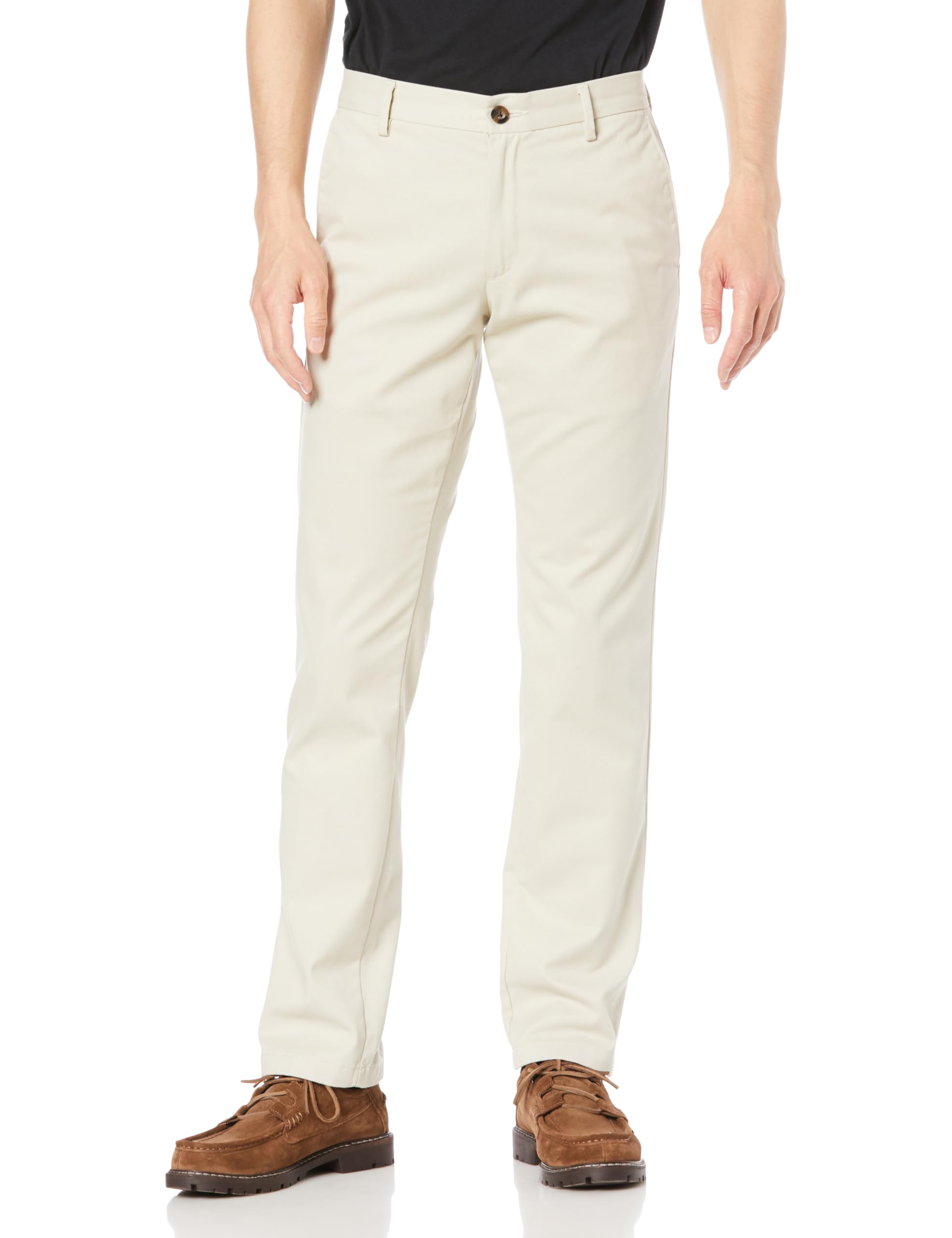 Amazon Essentials Men's Chino Pants, No Tack, Non-Stretch, Slim Fit