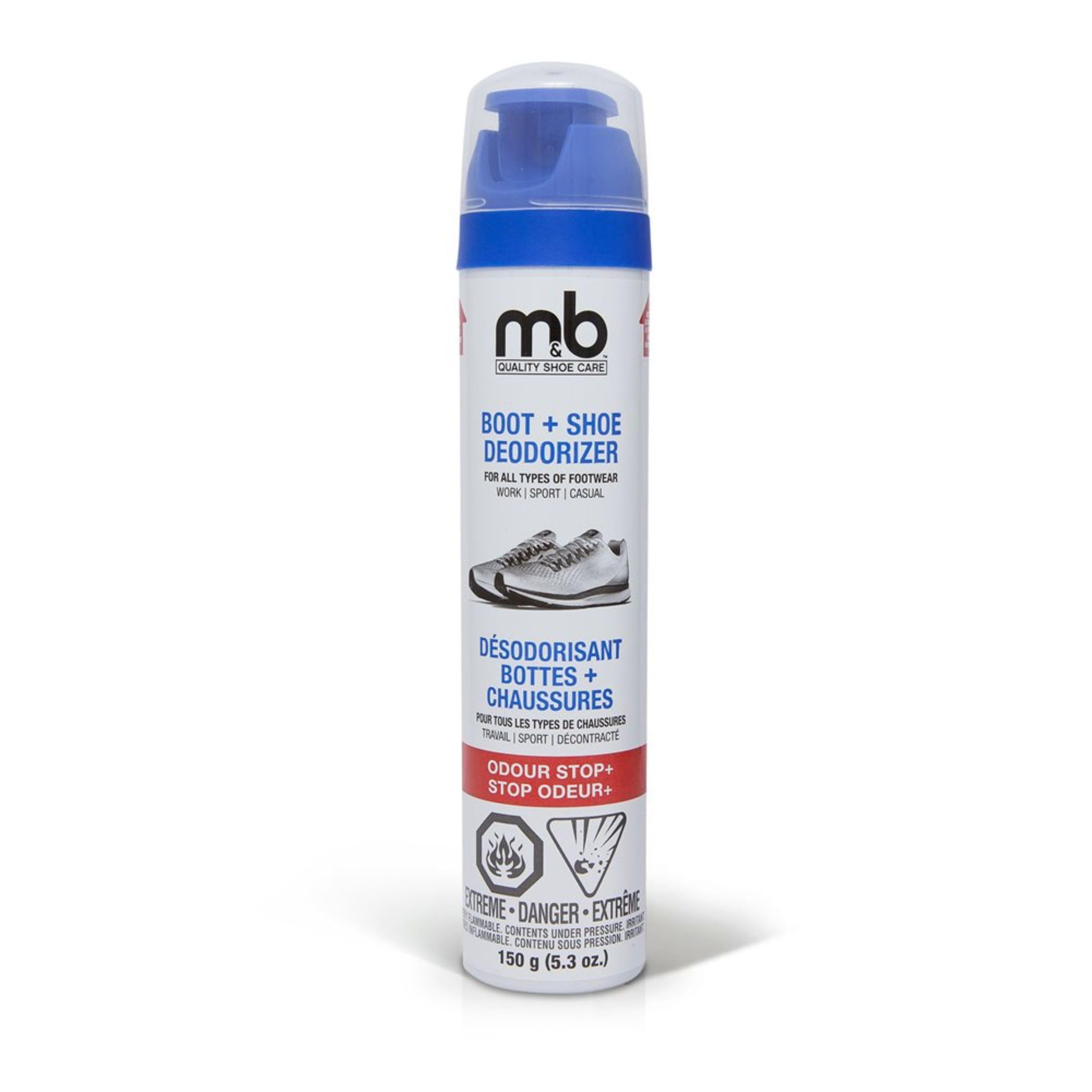 MONEYSWORTH & BEST | ODOUR STOP™ Boot + Shoe Deodorizer | 150g / 5.3oz | MADE IN