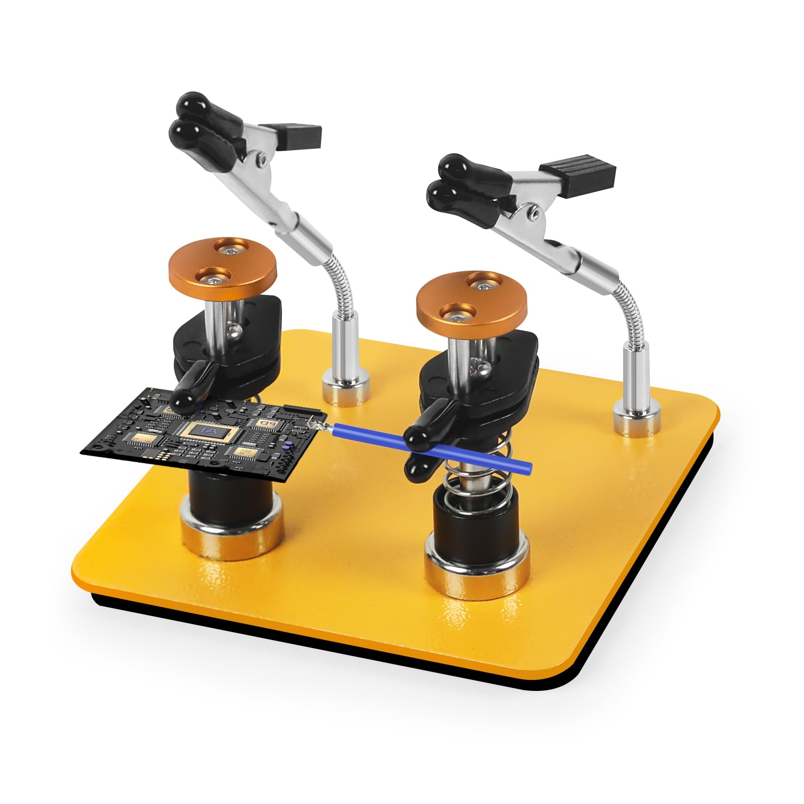 Helping Hands Clamp Metal, Adjustable Third Hand Soldering Holder Stand For Elec