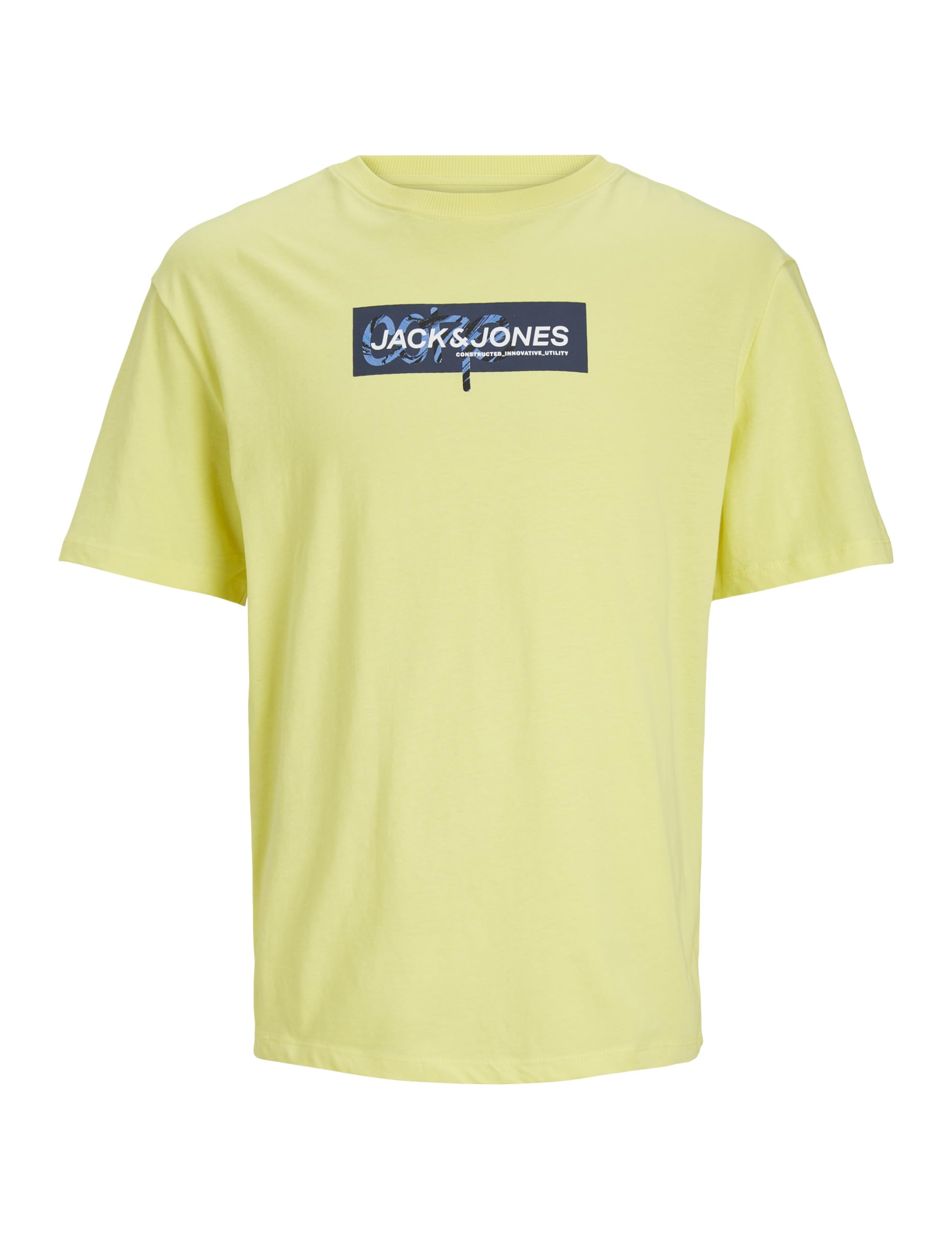 JACK & JONES Jcoaop Men's Printed SS Crew Neck T-Shirt
