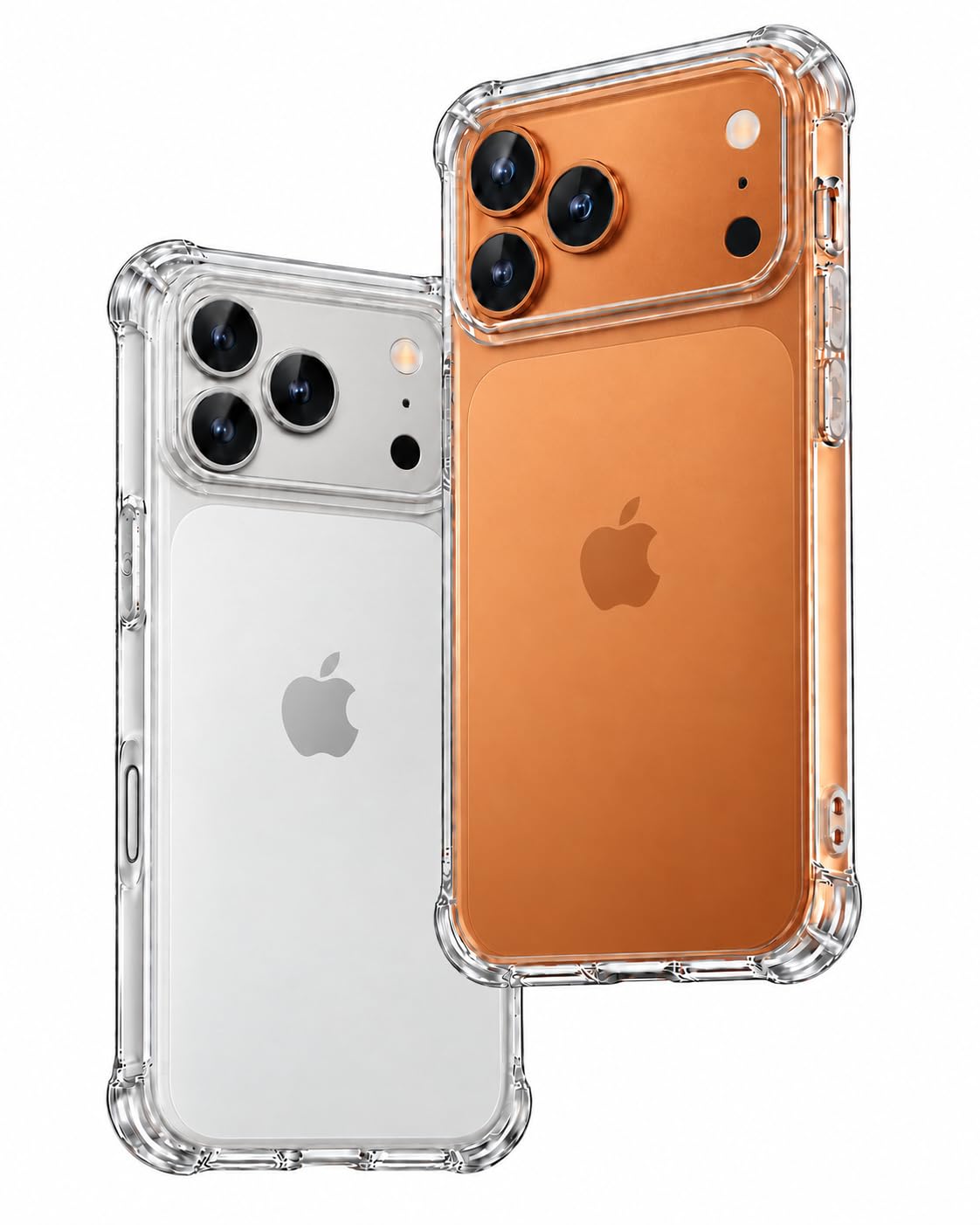 ONES for iPhone 17 Pro/iPhone 18 Pro Case Clear, Slim Soft TPU Back Silicone Cov
