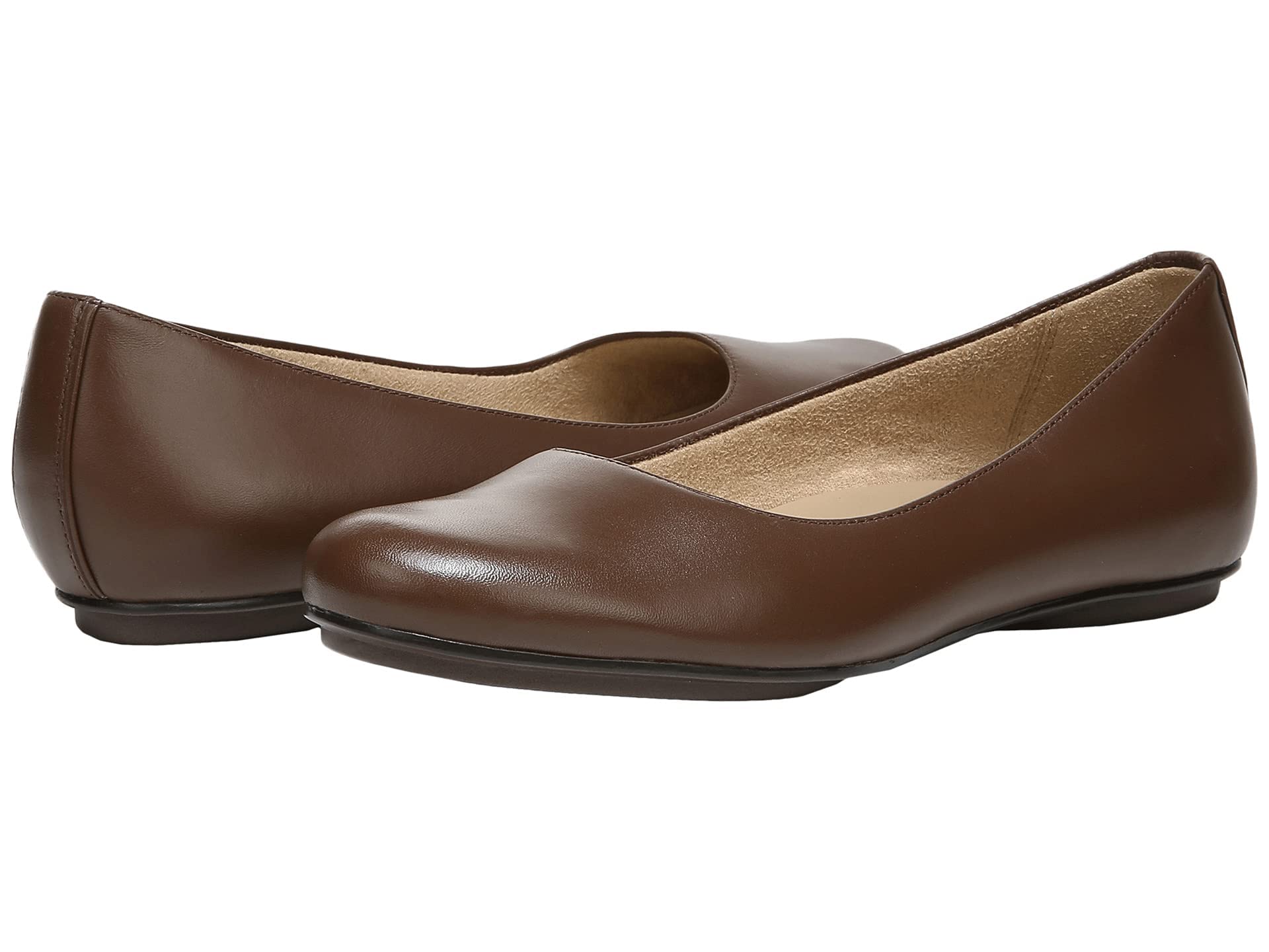 Naturalizer Women's Maxwell Round Toe Comfort Classic Slip-On Ballet Flat