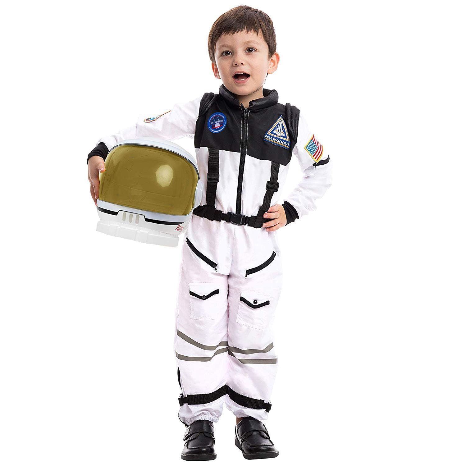 Spooktacular Creations Astronaut Costume with Helmet for Kids Halloween Costumes