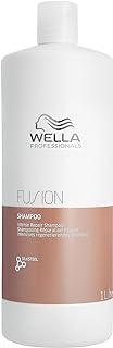 Wella Professionals FUSION Intense Repair Shampoo | Intense Repair Detangling Shampoo - Smoothening, Boost Shine & Protect Hair Against Breakage - For Dry & Damaged Hair